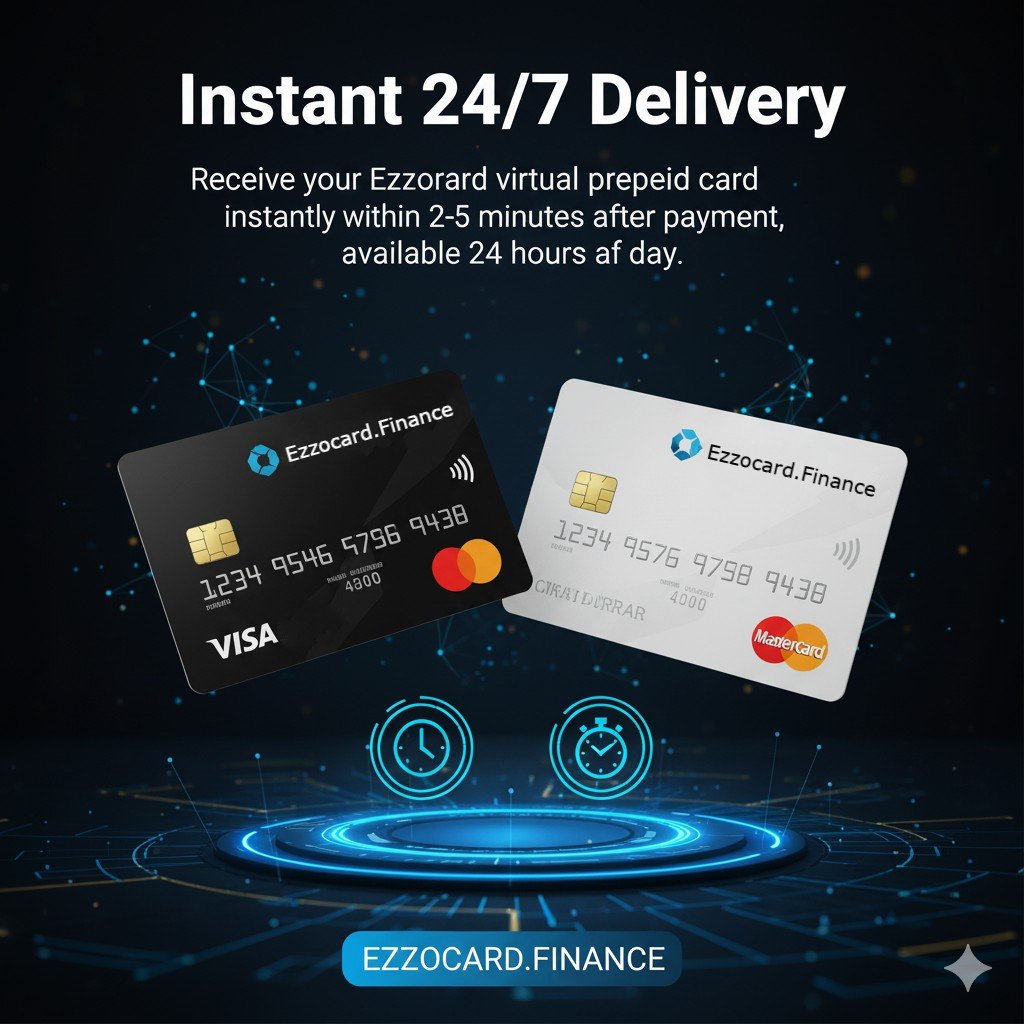 Ezzocard Instant Delivery - 2-5 Minute Card Delivery Ezzocard Instant Delivery - Get Virtual Card in 2-5 Minutes