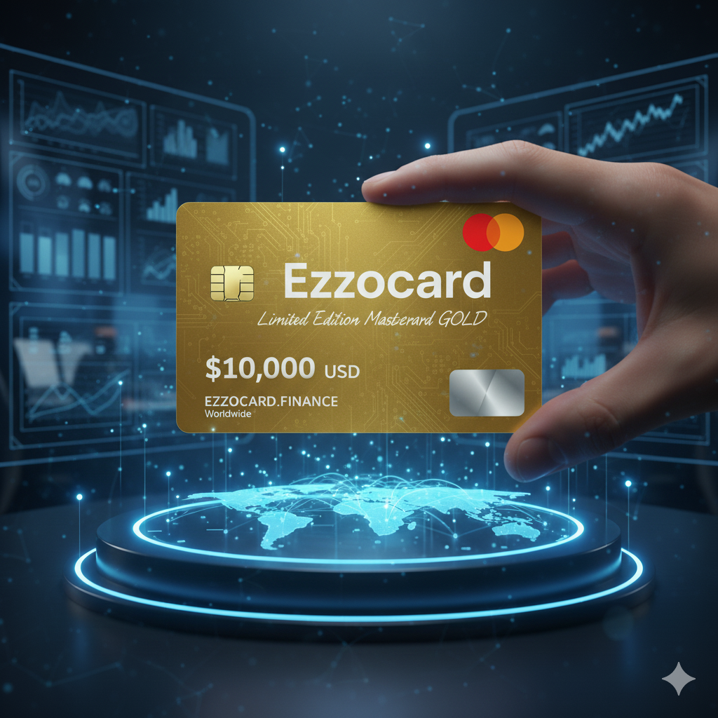 Ezzocard Mastercard Gold Limited Edition Prepaid Ezzocard Mastercard Gold Limited Edition Prepaid