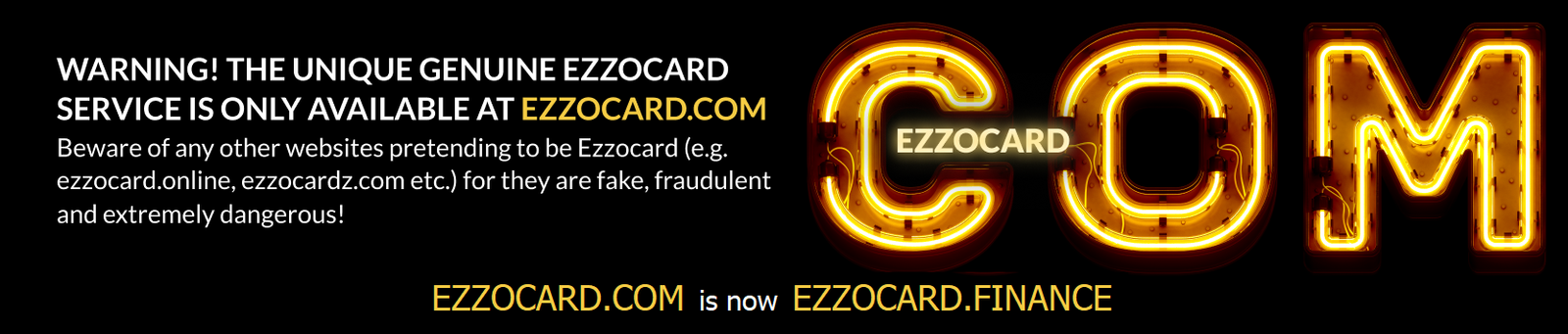 Ezzocard.com Genuine Site